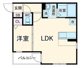 ジュエル小牧【2階】の間取り