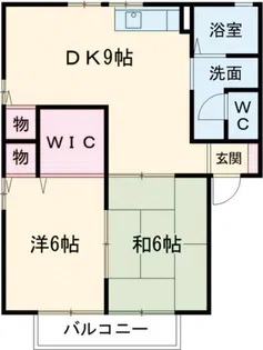 セジュール亀山E棟【1階】の間取り