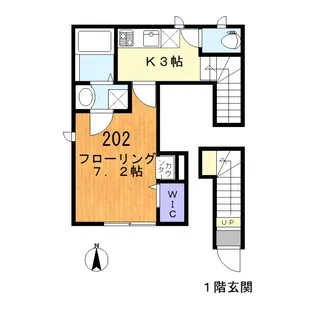 ラロッシュ北新宿【2階】の間取り