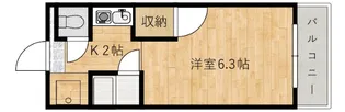 white楽々園【3階】の間取り