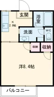 ユニテック三里木 A棟【2階】の間取り