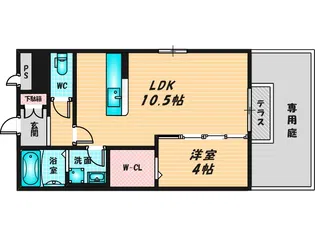 アルシオーネ花園【2階】の間取り