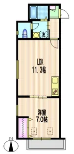 エンゼルメゾン大森【3階】の間取り