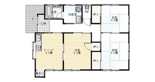 長野県伊那市美篶南割【一戸建】の間取り