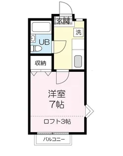 フロム鈴杜【2階】の間取り