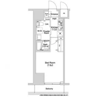 コンフォリア上野入谷【3階】の間取り