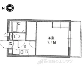 レオパレスSOPHIA【2階】の間取り