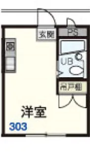 エクセレントハイム【3階】の間取り