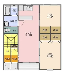 YK-1【1階】の間取り
