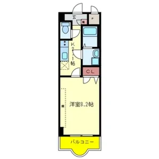 ルミエール八尾II【4階】の間取り