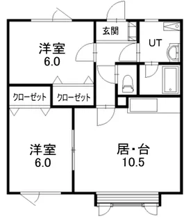キリークMS【3階】の間取り