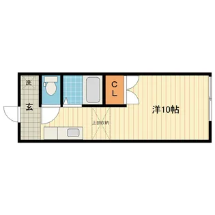希望ヶ丘ハイツ【2階】の間取り