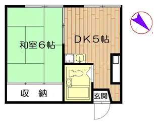 キャッスル成増【2階】の間取り
