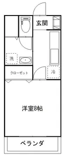 第2小見パレス【2階】の間取り