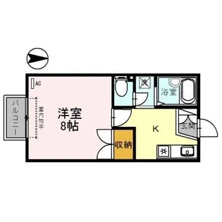 ワンズ20 A棟【1階】の間取り