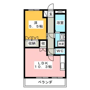 G・Residence【2階】の間取り