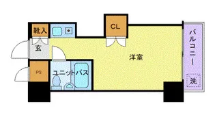 元住吉センチュリー21【8階】の間取り