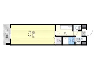 新町ASマンション【1階】の間取り