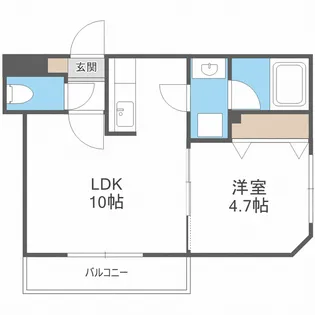 北海道札幌市東区北十七条東3【マンション】の間取り