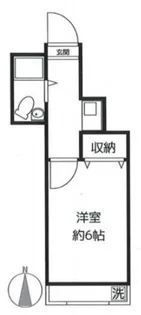 リアルビルネクスト【4階】の間取り
