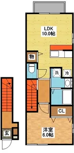 マンダリーナ【2階】の間取り