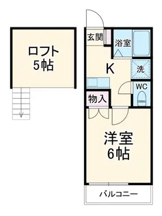 メゾンタチバナA【1階】の間取り