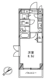 ドゥーエ浦安【1階】の間取り