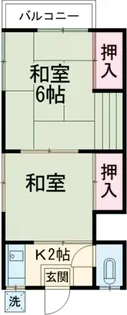加瀬荘【1階】の間取り