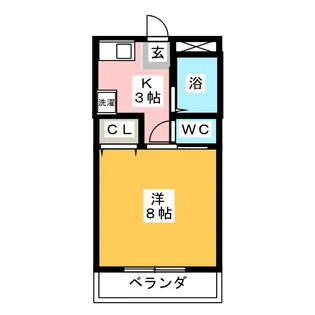 ヴィラファーレ【3階】の間取り
