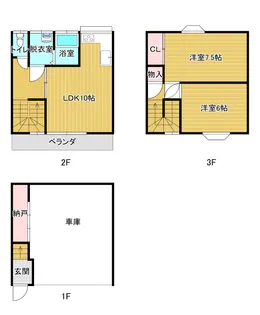 スイートヴィラの間取り