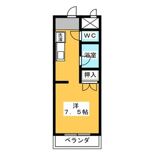 ライフニュー光ケ丘【3階】の間取り