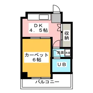 メゾンドミキ【3階】の間取り