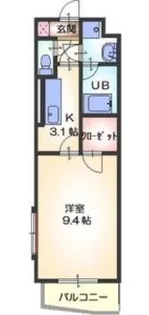 愛知県名古屋市南区鶴見通1【マンション】の間取り