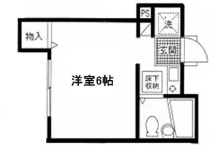 スプルース【1階】の間取り