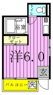 島根マンション【1階】の間取り