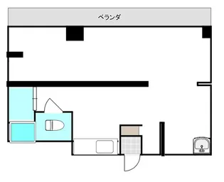 メイスイビル長浜中央【2階】の間取り