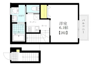 Riz Maison【2階】の間取り