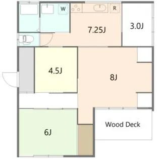 東京都羽村市羽西1【一戸建】の間取り