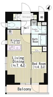 イレーネ初台【10階】の間取り