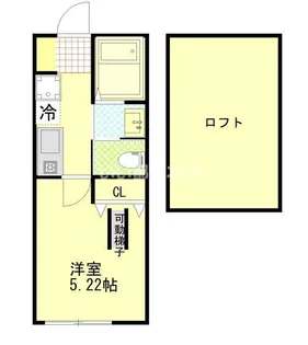 ランドホップ鶴見生麦【1階】の間取り