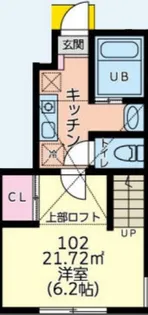 メゾン・フルール町田【1階】の間取り