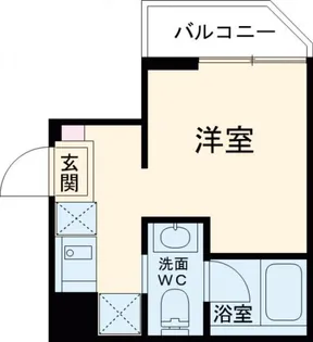 パークシード小岩【1階】の間取り