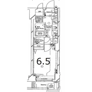 CYNTHIA FourーD 目黒大橋【3階】の間取り