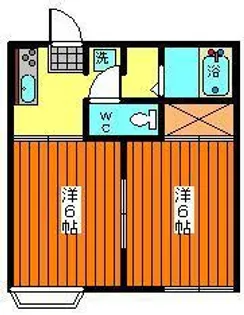 タウニィ松崎【2階】の間取り