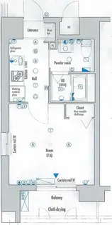 レオンコンフォート難波西【2階】の間取り