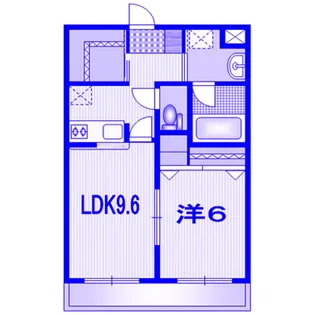 フルーヴ【2階】の間取り