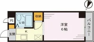 グリーンハイム広瀬【4階】の間取り