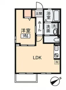 メゾン ヴィオレット【2階】の間取り