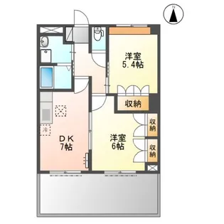 CENTURY椿A【1階】の間取り