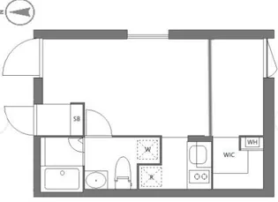 フラッフィー落合南長崎【1階】の間取り